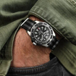 1973 British Military Watch Strap: CADET Bond - Classic, IP Black 21 1973 British Military Watch Strap: CADET Bond - Classic, IP Black -Zuludiver Watch Straps Store ZUL HYI 1781003S BOND Breitling SuperOcean WS