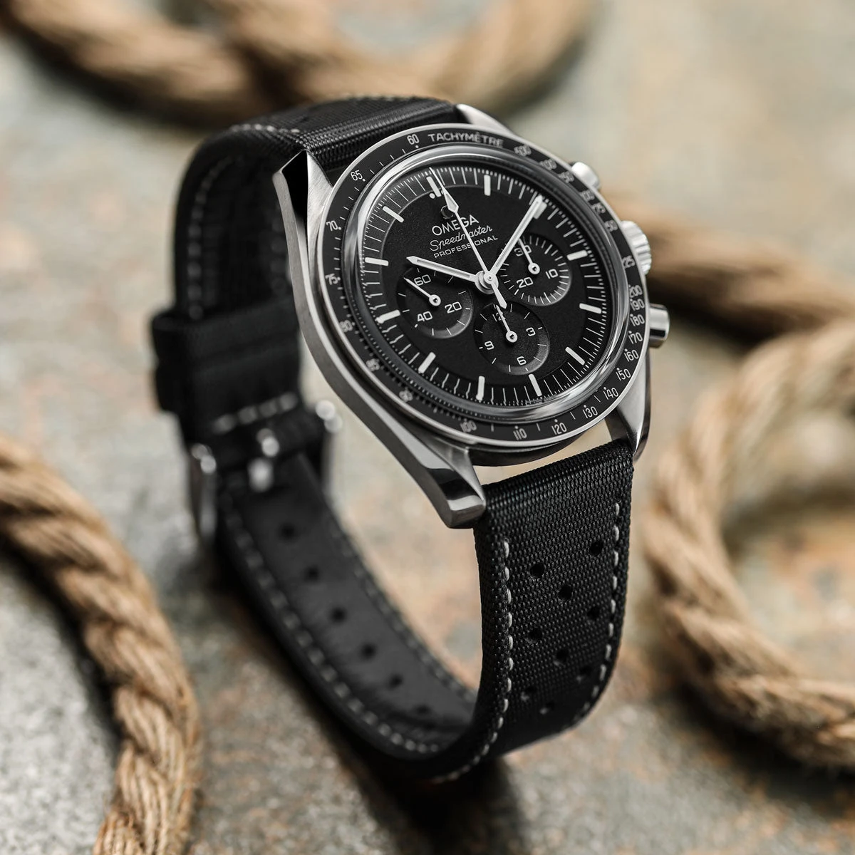 Mayday Navigator Sailcloth Divers Watch Strap - Shell 6 Mayday Navigator Sailcloth Divers Watch Strap - Shell - Image 4