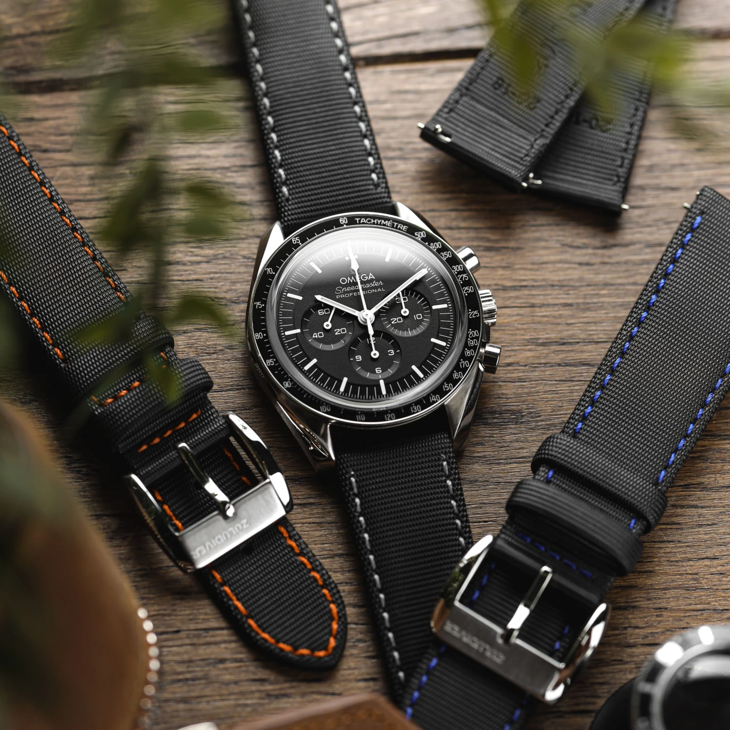 Maverick (MK II) Sailcloth Quick Release Waterproof Watch Strap - Black 7 Maverick (MK II) Sailcloth Quick Release Waterproof Watch Strap - Black - Image 5