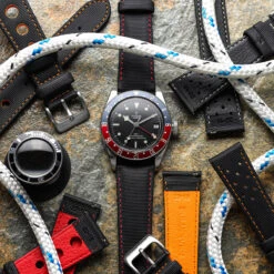 Mayday Regatta Sailcloth Divers Watch Strap - Sunset -Zuludiver Watch Straps Store ZUL HYI TP A 1140SX P268 5 Range All