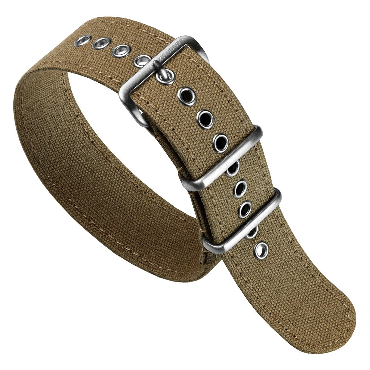 1973 British Military Watch Strap: WARRIOR CANVAS - Desert Sand 3 1973 British Military Watch Strap: WARRIOR CANVAS - Desert Sand