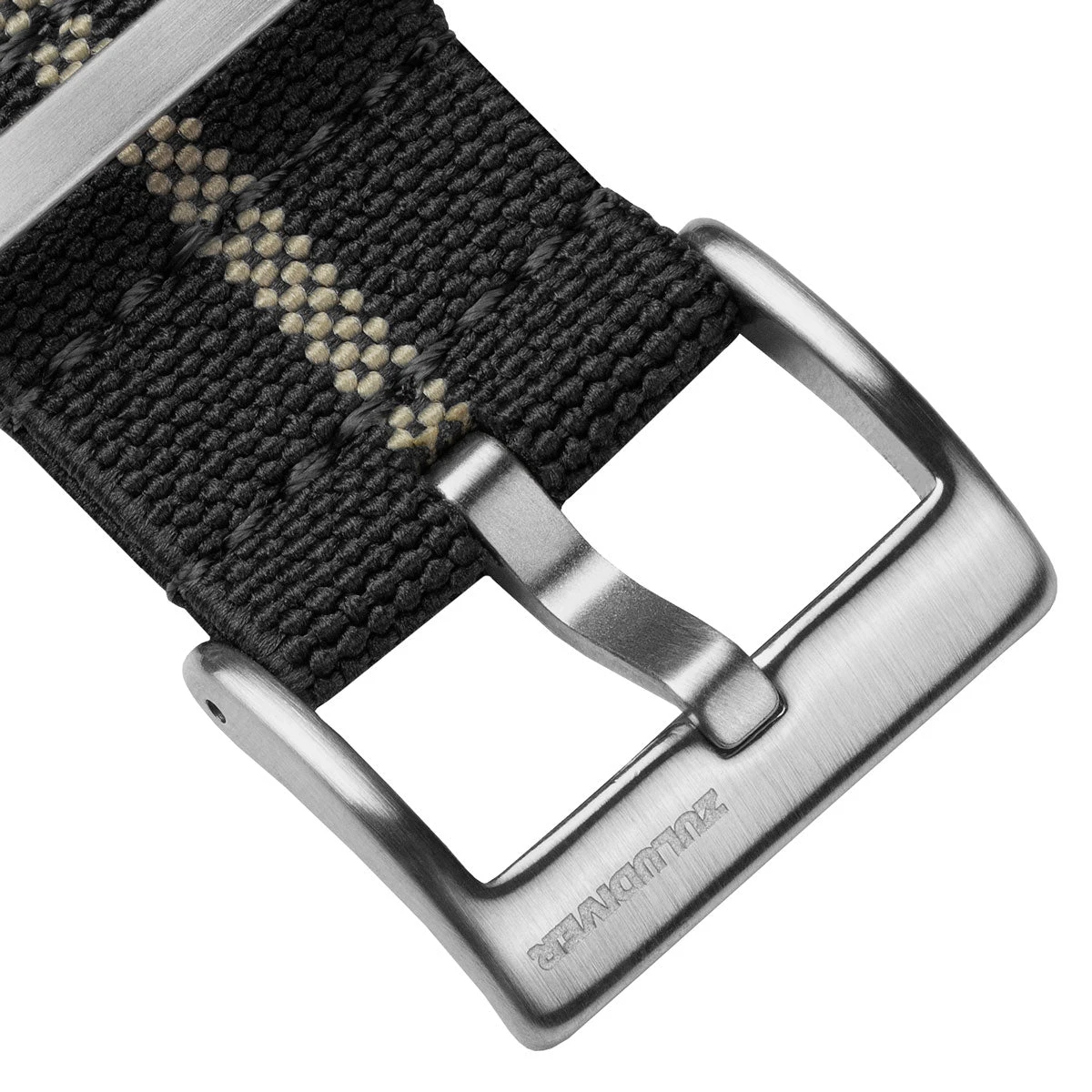 1973 British Military Watch Strap: AIRBORNE Elastic - Black 7 1973 British Military Watch Strap: AIRBORNE Elastic - Black - Image 5