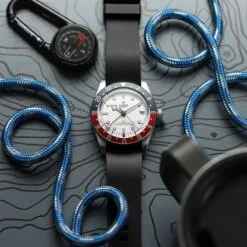 Zennor Rubber Waterproof Watch Strap - Sunset Orange 23 Zennor Rubber Waterproof Watch Strap - Sunset Orange -Zuludiver Watch Straps Store ZUL JUE JL FRS001 Zennor Black Tudor GMT LS 2