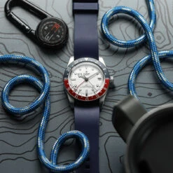 Zennor Rubber Waterproof Watch Strap - Sunset Orange 18 Zennor Rubber Waterproof Watch Strap - Sunset Orange -Zuludiver Watch Straps Store ZUL JUE JL FRS001 Zennor Blue Tudor GMT LS 2