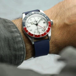 Zennor Rubber Waterproof Watch Strap - Ocean Blue 27 Zennor Rubber Waterproof Watch Strap - Ocean Blue -Zuludiver Watch Straps Store ZUL JUE JL FRS001 Zennor Blue Tudor GMT WS