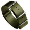 1973 British Military Watch Strap: ARMOURED - Army Green, Satin -Zuludiver Watch Straps Store ZUL JUE JL GN BRUSHED WBG Colour Update d48f4b9e 07ec 4d50 ad5f dba70fa13099