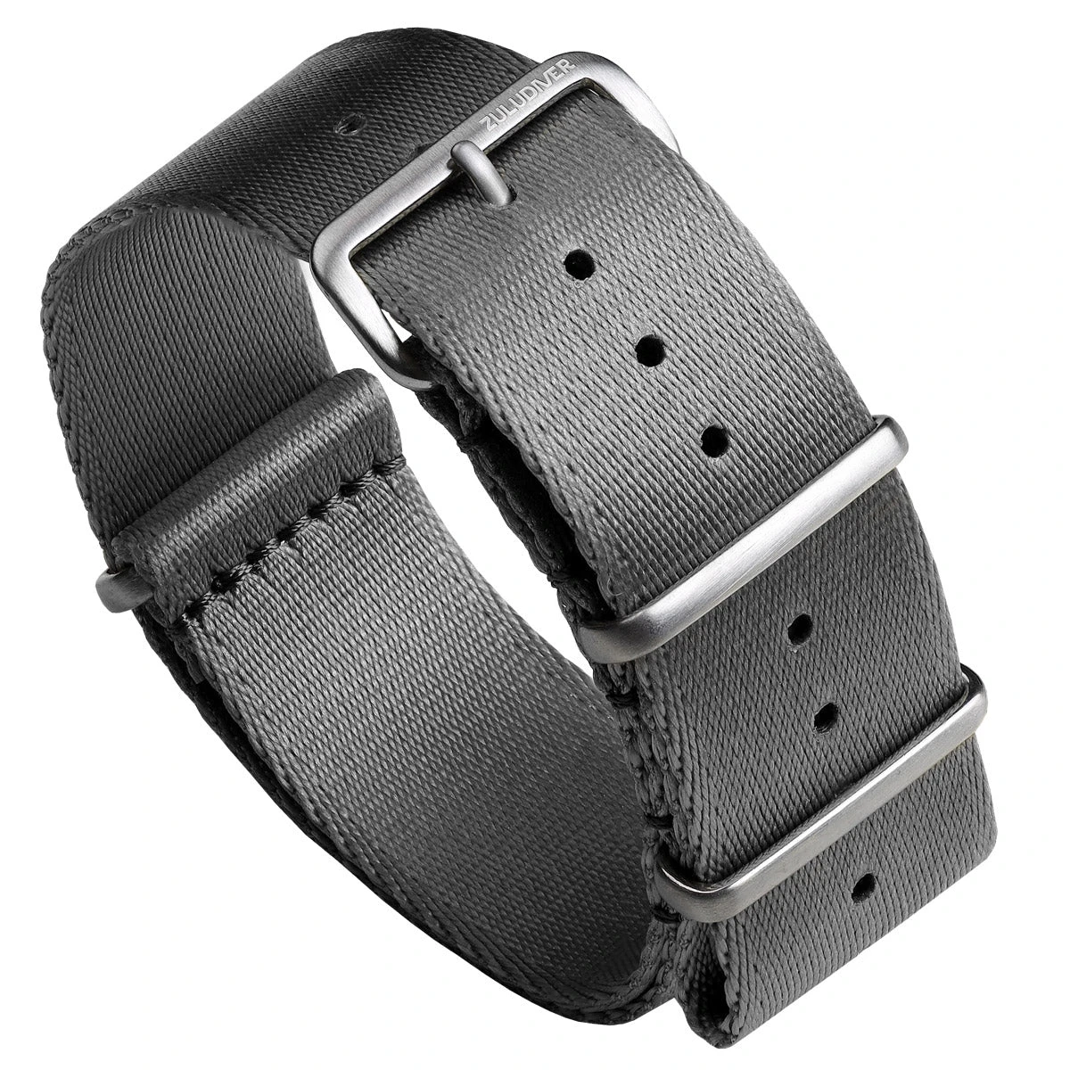 1973 British Military Watch Strap: ARMOURED - Admiralty Grey, Satin 3 1973 British Military Watch Strap: ARMOURED - Admiralty Grey, Satin