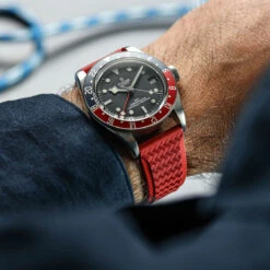 TitanFlex Rubber Watch Strap - Harbour Brown -Zuludiver Watch Straps Store ZUL JUE JL RWB109 RD Tudor BB GMT WS TitanFlex 5