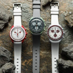 Kingsand Rubber Watch Strap - Mist Grey 18 Kingsand Rubber Watch Strap - Mist Grey -Zuludiver Watch Straps Store ZUL PEI RT 01 Bx3 on MoonSwatch watches 8c31a67f 35ea 4258 af56 a87dc1590eb7