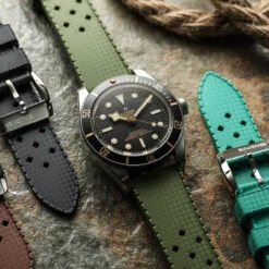 AquaWave Rubber Watch Strap (MKII) - Harbour Brown 27 AquaWave Rubber Watch Strap (MKII) - Harbour Brown -Zuludiver Watch Straps Store ZUL YHI 270 208 HNBR K141 QR 0.9 GN Tudor BB58 7