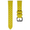 AquaWave Rubber Watch Strap (MKII) - Tuscan Yellow -Zuludiver Watch Straps Store ZUL YHI 270 208 HNBR K141 QR 0.9 YW WBG Front