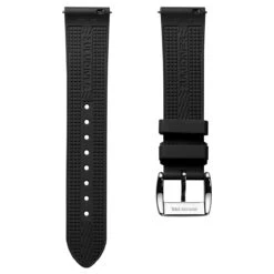 StormForce Rubber Watch Strap (MKII) - Abyss Black -Zuludiver Watch Straps Store ZUL YHI 272 508 HNBR K141 QR 0.9 BK WBG Back
