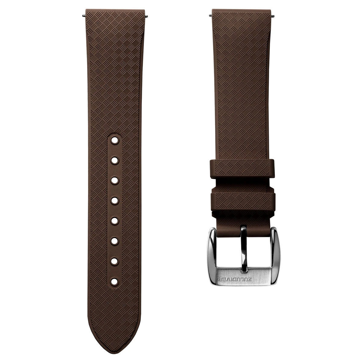 StormForce Rubber Watch Strap (MKII) - Harbour Brown 3 StormForce Rubber Watch Strap (MKII) - Harbour Brown