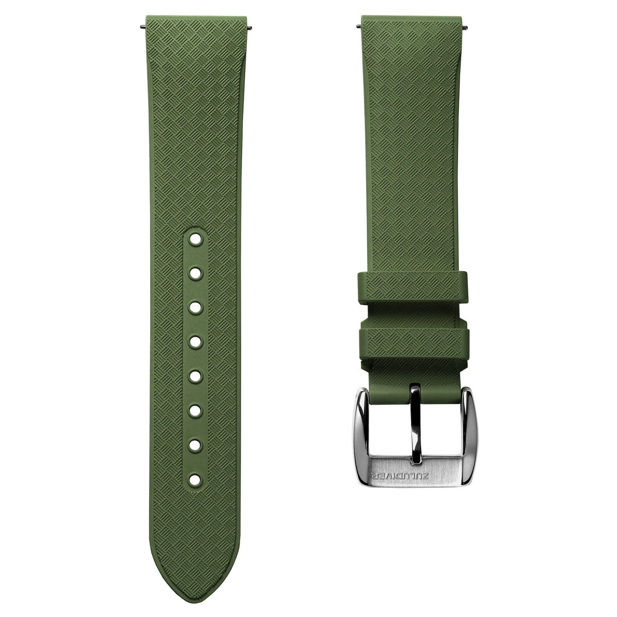 StormForce Rubber Watch Strap (MKII) - Lagoon Green 3 StormForce Rubber Watch Strap (MKII) - Lagoon Green