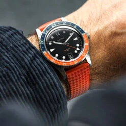 StormForce Rubber Watch Strap (MKII) - Sunset Orange 28 StormForce Rubber Watch Strap (MKII) - Sunset Orange -Zuludiver Watch Straps Store ZUL YHI 272 508 HNBR K141 QR 0.9 OR SSBP Baltic BMT WS 8