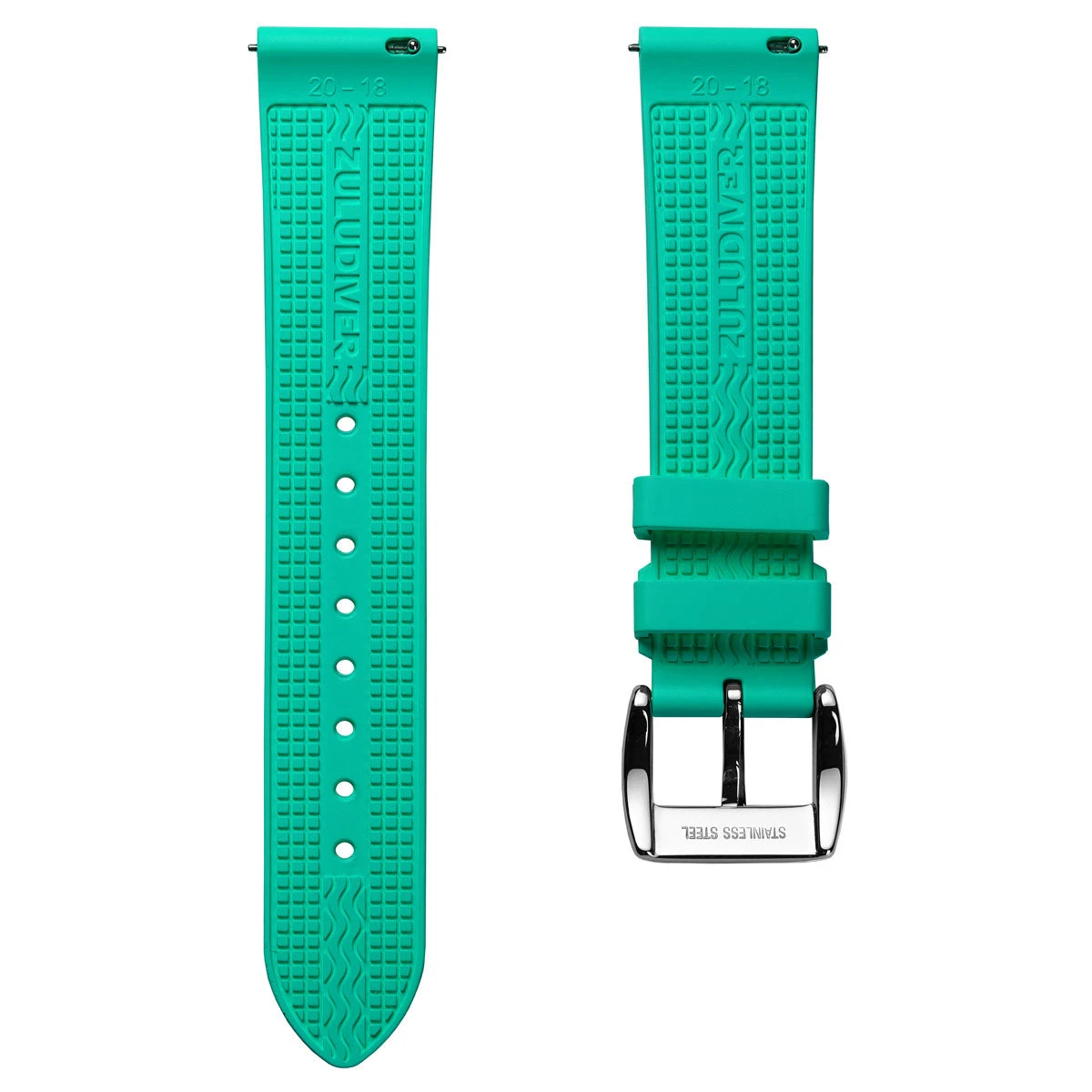 StormForce Rubber Watch Strap (MKII) - Capri Sea 21 StormForce Rubber Watch Strap (MKII) - Capri Sea - Image 19