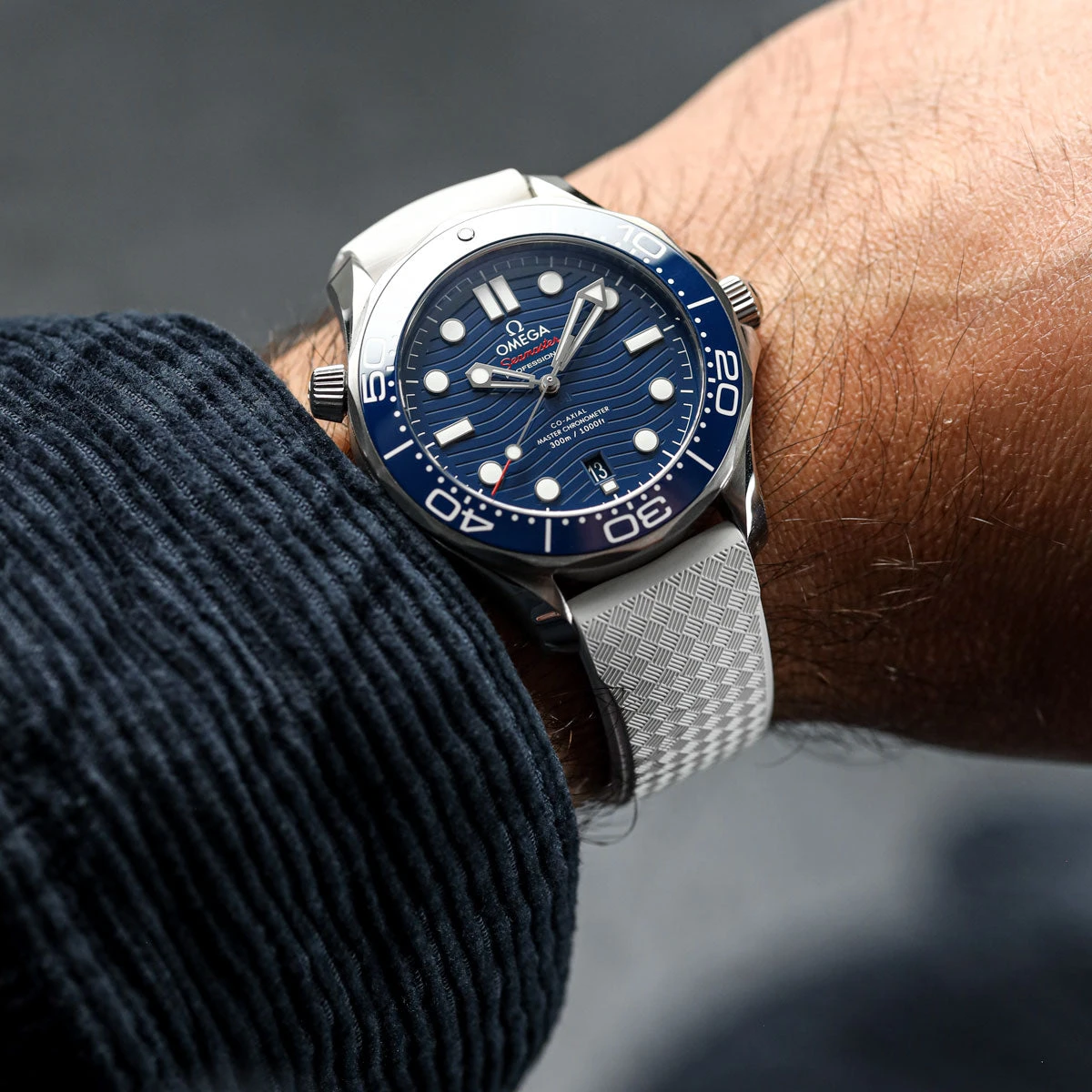 StormForce Rubber Watch Strap (MKII) - Capri Sea 5 StormForce Rubber Watch Strap (MKII) - Capri Sea - Image 3