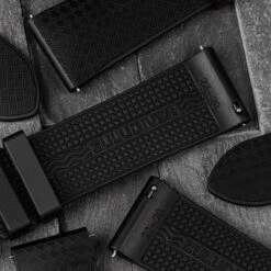 StormForce Rubber Watch Strap (MKII) - Abyss Black -Zuludiver Watch Straps Store ZUL YHI 272 ZULU LOGO 1200 4