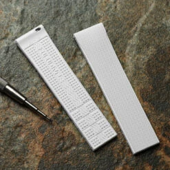 Tsunami MK2 Rubber Deployant Watch Strap - Coconut White 40 Tsunami MK2 Rubber Deployant Watch Strap - Coconut White -Zuludiver Watch Straps Store ZUL YHI DEPLOY HNBR QR 0.9 WH Extra LS