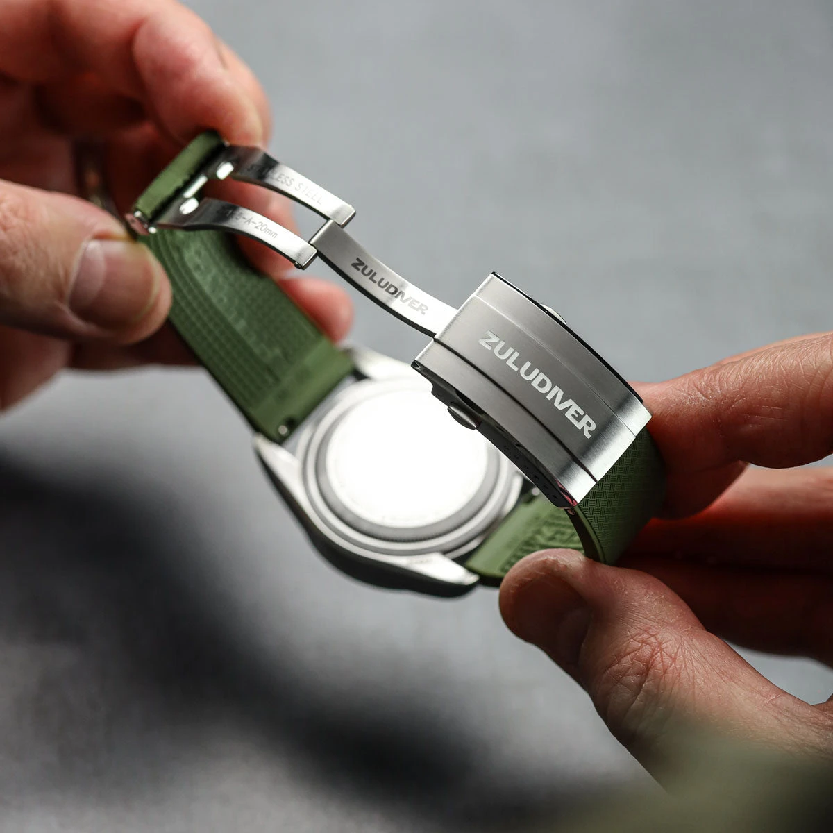 HydroLock MK2 Deployant Buckle - Super Luminova 13 HydroLock MK2 Deployant Buckle - Super Luminova - Image 11