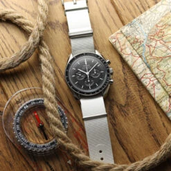 1973 British Military Watch Strap: 328 MARINE - Tactical Black 23 1973 British Military Watch Strap: 328 MARINE - Tactical Black -Zuludiver Watch Straps Store ZULUDIVER 328 White on Omega Speedmaster e9e493b2 bceb 4db8 a825 f6bc305d1953