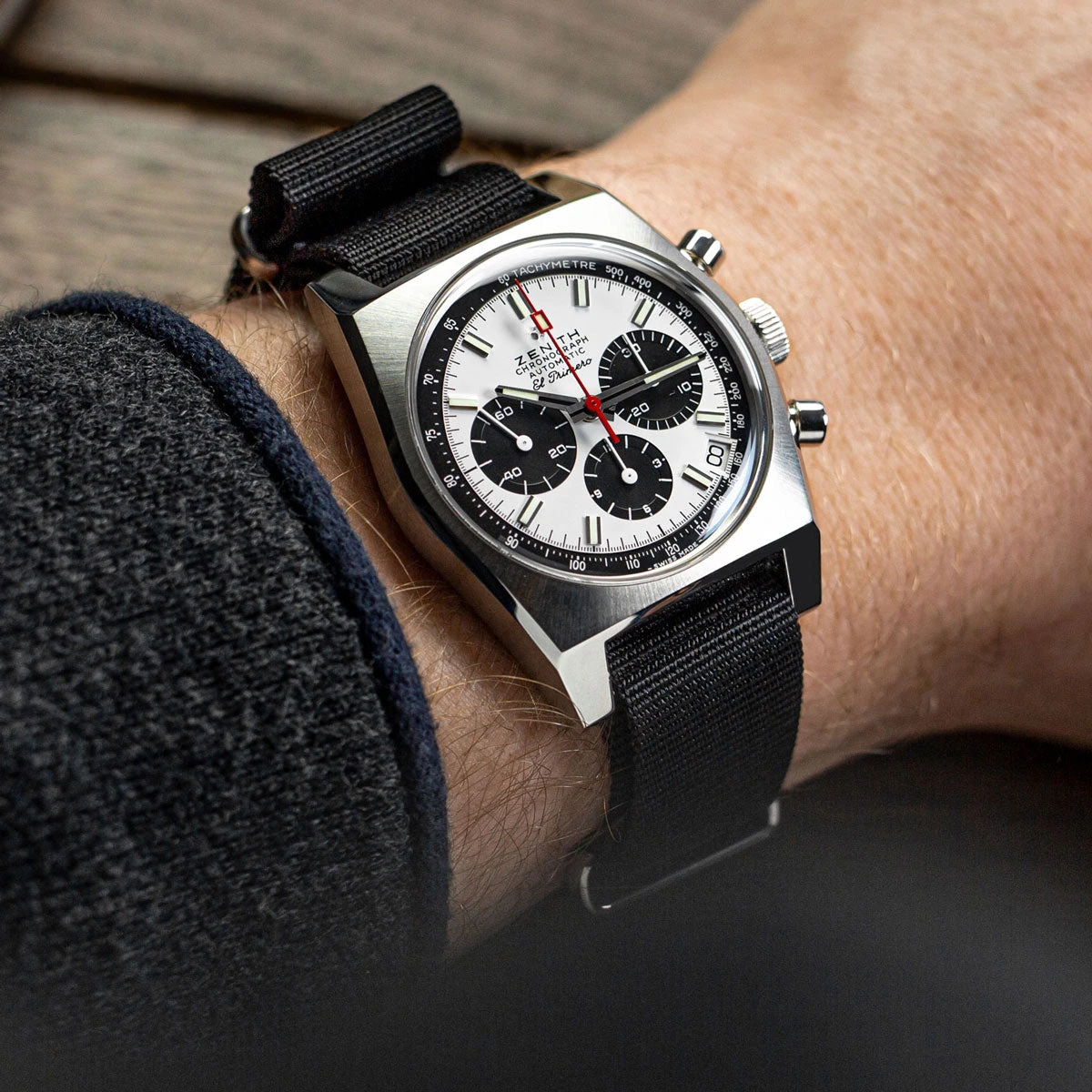 1973 British Military Watch Strap: CADET - Combat Black, Satin 8 1973 British Military Watch Strap: CADET - Combat Black, Satin - Image 6