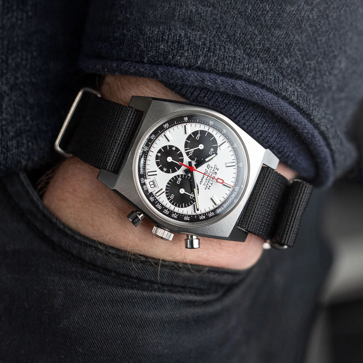 1973 British Military Watch Strap: CADET - Combat Black, Satin 6 1973 British Military Watch Strap: CADET - Combat Black, Satin - Image 4