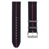 Seasalter Military Nylon Watch Strap - Blue/Red -Zuludiver Watch Straps Store fe54c924 95f4 46e6 85b6 d8dbe6448a88 42a54d8a 8bea 4767 a2b5 faaada7c2219