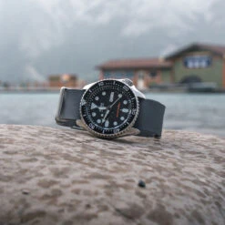 1973 British Military Watch Strap: 328 MARINE - Admiralty Grey 16 1973 British Military Watch Strap: 328 MARINE - Admiralty Grey -Zuludiver Watch Straps Store slh879 2